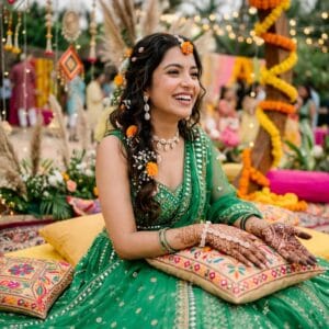 Handmade Bridal Jewellery for Mehndi