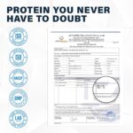NEIVON Yeast Protein Lab Test Report & Certifications - NABL Tested, GMP, HACCP, and ISO Certified with 63.1% Verified Protein